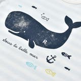 ボーダークジラTシャツ(70~90cm) | fillot de bébé réduction | 詳細画像16 