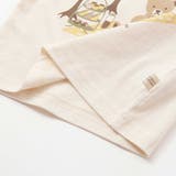 オーガニックコットンクマチェック半袖Tシャツ(70~90cm) | fillot de bébé réduction | 詳細画像10