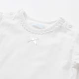 天竺パフスリープ半袖Tシャツ(70~90cm) | fillot de bébé réduction | 詳細画像4 