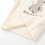 【お揃い】ケーブルニットクマパッチ長袖Tシャツ(70~90cm) | fillot de bébé réduction | 詳細画像12 