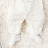 【お揃い】ケーブルニットクマパッチ長袖Tシャツ(70~90cm) | fillot de bébé réduction | 詳細画像4 