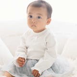 【お揃い】レーシー天竺長袖Tシャツ(70~90cm) | fillot de bébé réduction | 詳細画像1
