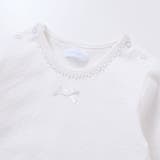 【お揃い】レーシー天竺長袖Tシャツ(70~90cm) | fillot de bébé réduction | 詳細画像5