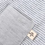 オーガニック 天竺 ボーダー クマ カバー オール (70~80cm) | fillot de bébé réduction | 詳細画像11