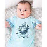海モチーフカバーオール(70~80cm) | fillot de bébé réduction | 詳細画像4