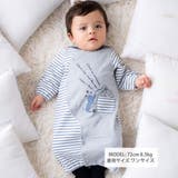 時計ライオンボーダー2WAYオール (50~75cm) | fillot de bébé réduction | 詳細画像3 