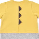 裏毛恐竜パッチカバーオール(70~80cm) | fillot de bébé réduction | 詳細画像11