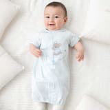 ブルー | 天竺コアラパッチ2WAYオール(50~75cm) | fillot de bébé réduction