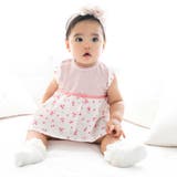 花柄リップルスカートボディミニ(70~80cm) | fillot de bébé réduction | 詳細画像2