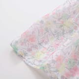 オーガンジー花柄プリントチュニック+カバーオールセット(70~80cm) | fillot de bébé réduction | 詳細画像21