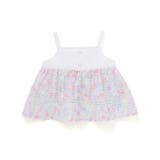 オーガンジー花柄プリントチュニック+カバーオールセット(70~80cm) | fillot de bébé réduction | 詳細画像26