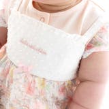 オーガンジー花柄プリントチュニック+カバーオールセット(70~80cm) | fillot de bébé réduction | 詳細画像4