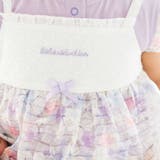 オーガンジー花柄プリントチュニック+カバーオールセット(70~80cm) | fillot de bébé réduction | 詳細画像5
