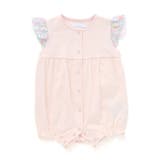 オーガンジー花柄プリントチュニック+カバーオールセット(70~80cm) | fillot de bébé réduction | 詳細画像7