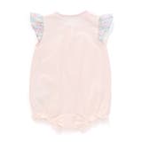 オーガンジー花柄プリントチュニック+カバーオールセット(70~80cm) | fillot de bébé réduction | 詳細画像8