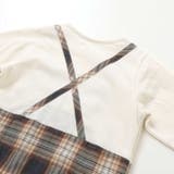 【お揃い/オーガニック】チェックカバーオール | fillot de bébé réduction | 詳細画像12 