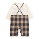 【お揃い/オーガニック】チェックカバーオール | fillot de bébé réduction | 詳細画像5 