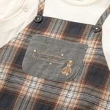 【お揃い/オーガニック】チェックカバーオール | fillot de bébé réduction | 詳細画像7 