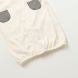 【お揃い/オーガニック】チェック2WAYオール(50~75cm) | fillot de bébé réduction | 詳細画像11 