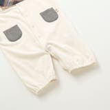【お揃い/オーガニック】チェック2WAYオール(50~75cm) | fillot de bébé réduction | 詳細画像14 