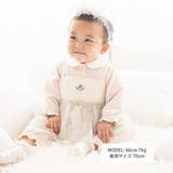 【お揃い】チュニック付きテレコフェイスカバーオール(70~80cm) | fillot de bébé réduction | 詳細画像3