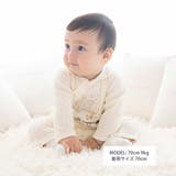 【お揃い】ケーブルニットクマカバーオール(70~80cm) | fillot de bébé réduction | 詳細画像3