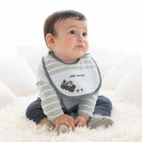 【お揃い】ボーダー袖切り替え長袖カバーオール(70~80cm) | fillot de bébé réduction | 詳細画像4 