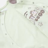 【お揃い】天竺汽車パッチ長袖2WAYオール(50~75cm) | fillot de bébé réduction | 詳細画像13