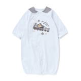 【お揃い】天竺汽車パッチ長袖2WAYオール(50~75cm) | fillot de bébé réduction | 詳細画像2