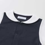 【お揃い】ベスト重ね着風カバーオール(70~80cm) | fillot de bébé réduction | 詳細画像5