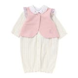 リバティタナローンベスト付き2WAYオール | fillot de bébé réduction | 詳細画像4