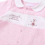 【お揃い】ニット切り替えアニマルモチーフカバーオール(70~80cm) | fillot de bébé réduction | 詳細画像6 
