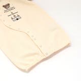 裏毛クマパッチ長袖2wayオール(50~75cm) | fillot de bébé réduction | 詳細画像10 