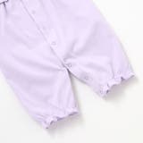 【お揃い】オーガンジー花柄プリント長袖2WAYオール(50~75cm) | fillot de bébé réduction | 詳細画像14 