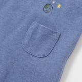 【お揃い】ボーダーTシャツ重ね着風長袖ロンパース(70~80cm) | fillot de bébé réduction | 詳細画像11 