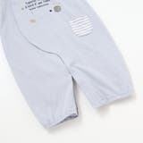 【お揃い】天竺宇宙モチーフ刺しゅう長袖2WAYオール(50~75cm) | fillot de bébé réduction | 詳細画像9 