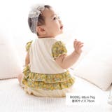 【お揃い】リバティプリント異素材ミックスカバーオール(70~80cm) | fillot de bébé réduction | 詳細画像3 