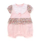 【お揃い】リバティプリント異素材ミックスカバーオール(70~80cm) | fillot de bébé réduction | 詳細画像6 