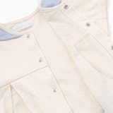 オーガニックコットンクマパッチ半袖2WAYオール(50~75cm) | fillot de bébé réduction | 詳細画像16 