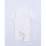 【 日本製 】 コットン 40/- フライス カバーオール (60~80cm) | fillot de bébé réduction | 詳細画像5 