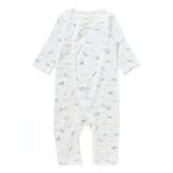 ブルー系 | 【日本製】【お揃い】フライスカバーオール(70~80cm) | fillot de bébé réduction