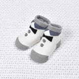 グレー系 | 蝶ネクタイカップソックス (8~13cm) | fillot de bébé réduction
