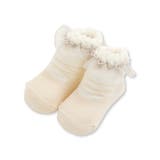 ベージュ系 | ラメチュール付きカップソックス(8~13cm) | fillot de bébé réduction