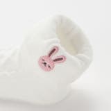 【お揃い】折り返しウサギ刺しゅうソックス(8~13cm) | fillot de bébé réduction | 詳細画像4