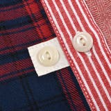 【お揃い】クレイジーパターンシャツワンピース(80~130cm) | Noeil aime BeBe | 詳細画像10