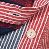 【お揃い】クレイジーパターンシャツワンピース(80~130cm) | Noeil aime BeBe | 詳細画像13