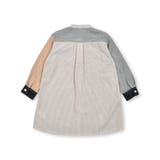 【お揃い】クレイジーパターンシャツワンピース(80~130cm) | Noeil aime BeBe | 詳細画像15