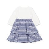 【お揃い】ギンガムティアードドッキングワンピース(80~130cm) | Noeil aime BeBe | 詳細画像9 