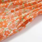 【お揃い】水彩花柄プリント天竺ドッキングワンピース(80~130cm) | Noeil aime BeBe | 詳細画像14 