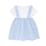 【お揃い】ドットドビーｘストレッチフライス肩フリルドッキングワンピース(80~1… | Noeil aime BeBe | 詳細画像11 